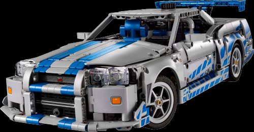 日产 Skyline GT-R (R34) 汽车（速度与激情 2 同款） (LEGO 42210)