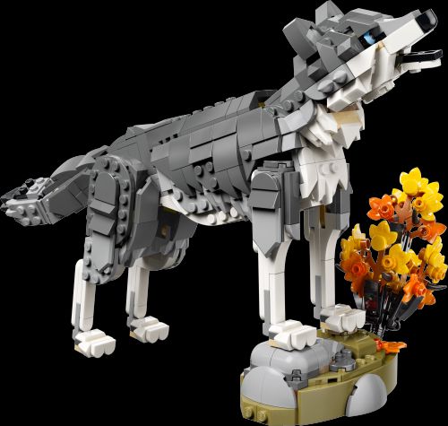 森林动物：灰狼 (LEGO 31393)