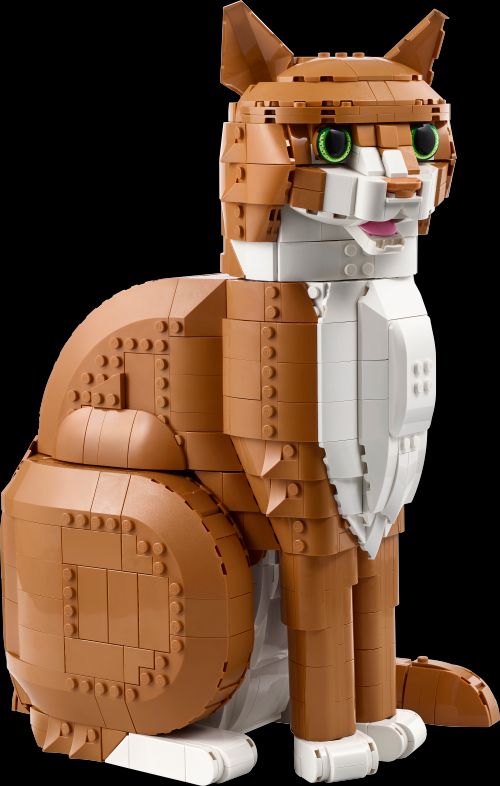 橙色的猫 (LEGO 21376)
