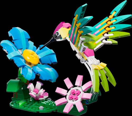 野生动物：色彩斑斓的蜂鸟 (LEGO 31384)