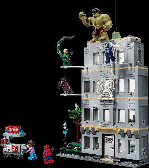 蜘蛛侠大战绿巨人决战名场面 (LEGO 76350)