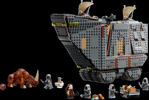 外域沙漠履带车和泥角兽 (LEGO 75453)