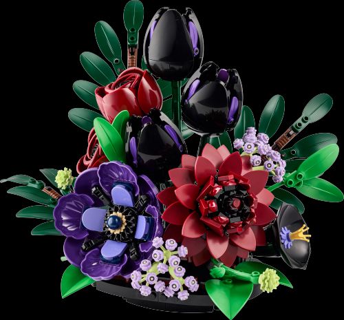 深色系插花摆饰 (LEGO 11513)